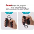 thumbnail image 4 of Fortalecedor de agarre, ejercitador manual de mano de espuma suave, aumenta rápidamente el equipo de ejercicio de fuerza de muñeca, antebrazo y dedo, paquete de 2 Rojo Verde, 4 of 5