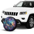 thumbnail image 2 of KAKALAD Sea Turtle In The Stars Spare Tire Cover Universal Car Vehicle Tools For Rv SUV Truck Camper Travel Trailer Accessories Buckle 15” Inch, 2 of 6