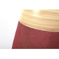 thumbnail image 7 of Set of 2 31.5 inch Tall Handcrafted Bamboo Floor Vase, Burgundy and Natural Finish, Decorative Accent, Large Floor Vase, Sustainable Bamboo, Living Room, Dining Room, Entryway Decor, 7 of 7