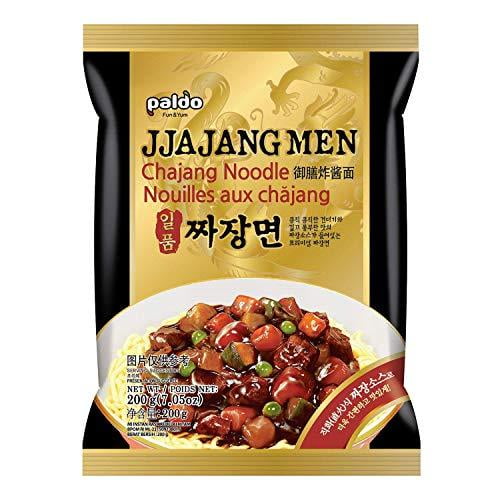 Paldo Jjajangmen Instant Noodles with Black Bean Sauce 7.05oz (200g)