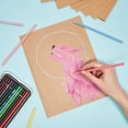 thumbnail image 4 of Papel Carta BEST PAPER GREETINGS Cartulina Kraft Paquete de 96 Hojas, 4 of 9