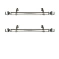 thumbnail image 2 of Rod Desyne Regent 1 - inc  dia. Side Curtain Rod 12-20 inch long , Set of 2-Color:Satin Nickel, 2 of 2