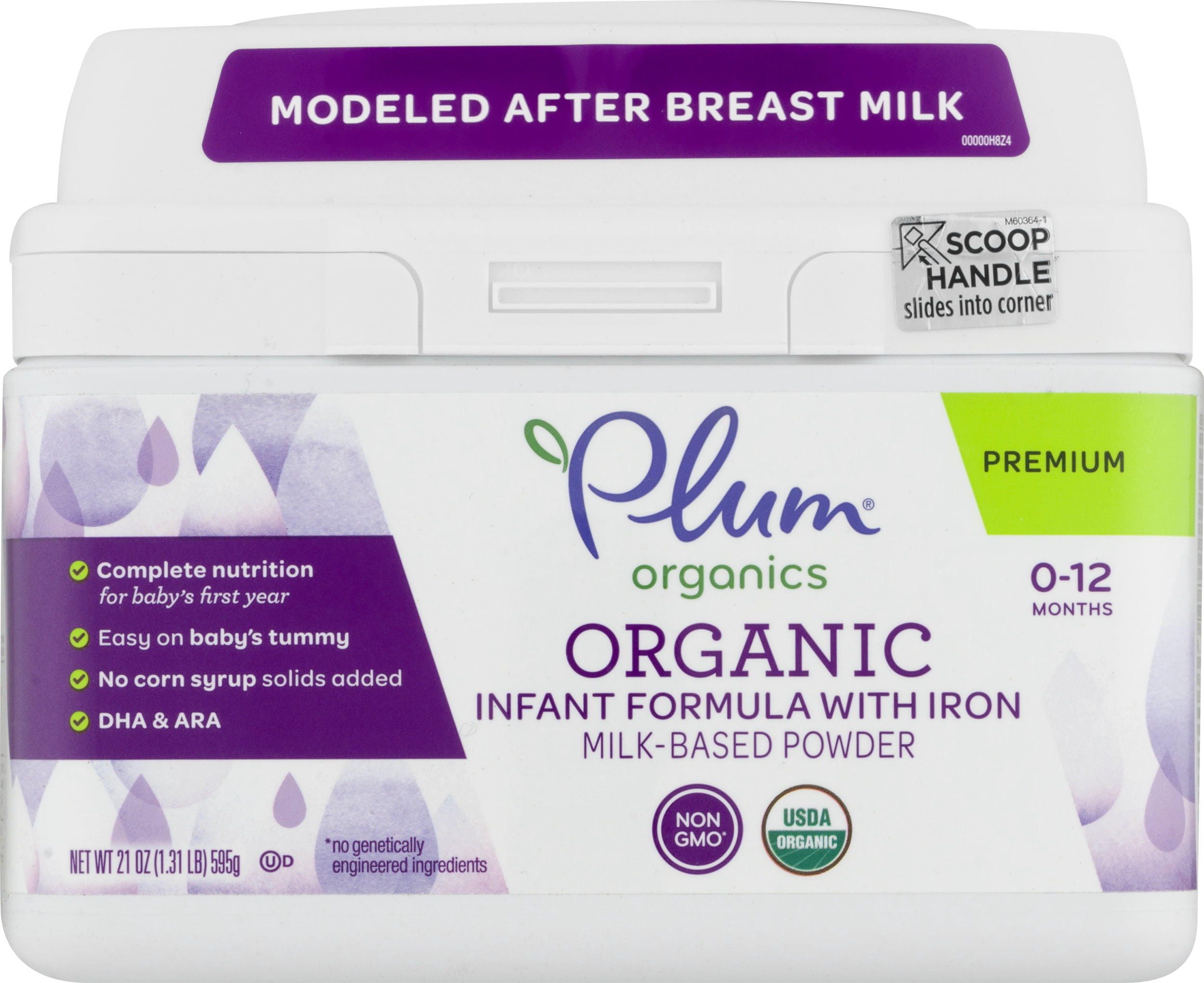 Plum Organics Organic Infant Formula 