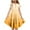 Yellow, variant on lcziwo Girls Summer Boho Sun Dress Tween Ruffles Tiered Dresses Gradient Casual Midi Dress Army Green 14 Years