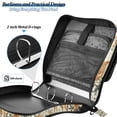 thumbnail image 4 of FORMRS Zipper Binder with Shoulder Strap 2-inch Ring 500 Sheet Capacity File Bag, Deer Pattern, 4 of 5