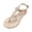 Khaki #196, variant on Womens Sandals Jelly Shoes Thong Flip Flops Flat for Ladies Slides T-Strap Jellies Slippers with Adjustable Strap Buckle Summer Beach Dressy, 42