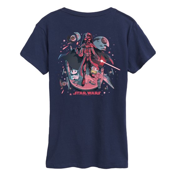 Star Wars - Darth Vader Illustration - Women's Short Sleeve Classic Fit Tee