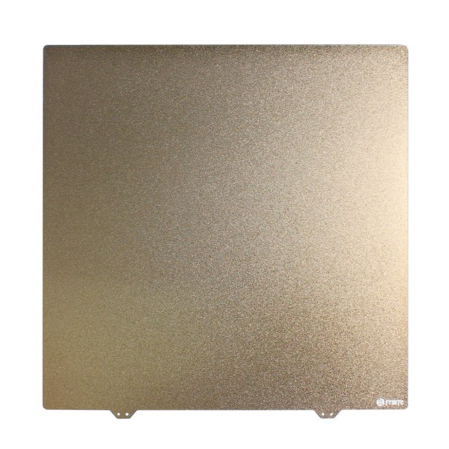 Plaque de Construction PEI 430x430mm Impression 3D Lit Double Face Surface PEI Enduite de Poudre Ressort Magnétique Acier Plateforme Flexible Compatible avec Neptune3 / 4, Kobra 2 /