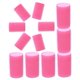 thumbnail image 1 of 12 rulos autoadhesivos de esponja suave para el cabello de mujer, para dar volumen y peinar sin calor., 1 of 5