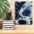 thumbnail image 6 of Epic Graffiti 'Peony Blue Petals 1' by Ashley Aldridge Giclee Canvas Wall Art, 12"x16", 6 of 8
