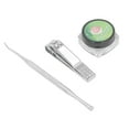 thumbnail image 1 of Kit de corrección de uñas encarnadas, 50 piezas Corrector de uñas de los pies encarnadas Tiras en forma de C Kit de herramientas de corrección de uñas de los pies Compacto y liviano, 1 of 8