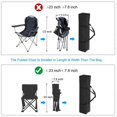 thumbnail image 1 of Bolsa Transporte para Silla Plegable, Bolsa Almacenamiento Grande, Bolsa Almacenamiento para Cojines Exterior Tela Oxford 600D, Bolsa Transporte Plegable para Playa, 1 of 5