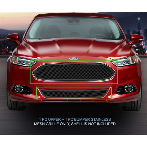 Fedar Wire Mesh Grille For 2013-2015 Ford Fusion