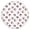 White Cow Bow, variant on White Cow Cloud Pattern Round Fitted Tablecloth with Elastic Edge,Dining Table Cover Waterproof,Outdoor Round Tablecloth for Camping,Dining,Indoor and Outdoor