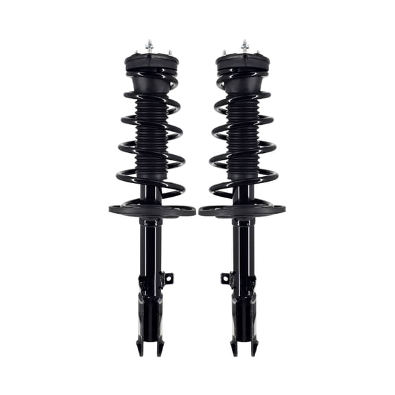Pair of 2 Rear L-R Quick Complete Strut-Coil Spring For 2013-2015 Toyota Avalon