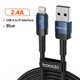 thumbnail image 1 of Toocki USB tipo C cable cargador rápido cable USB C para iPhone 15 14 13 12 11 Huawei P40 P30 Realme Oppo Oneplus 1m 2M, 1 of 5