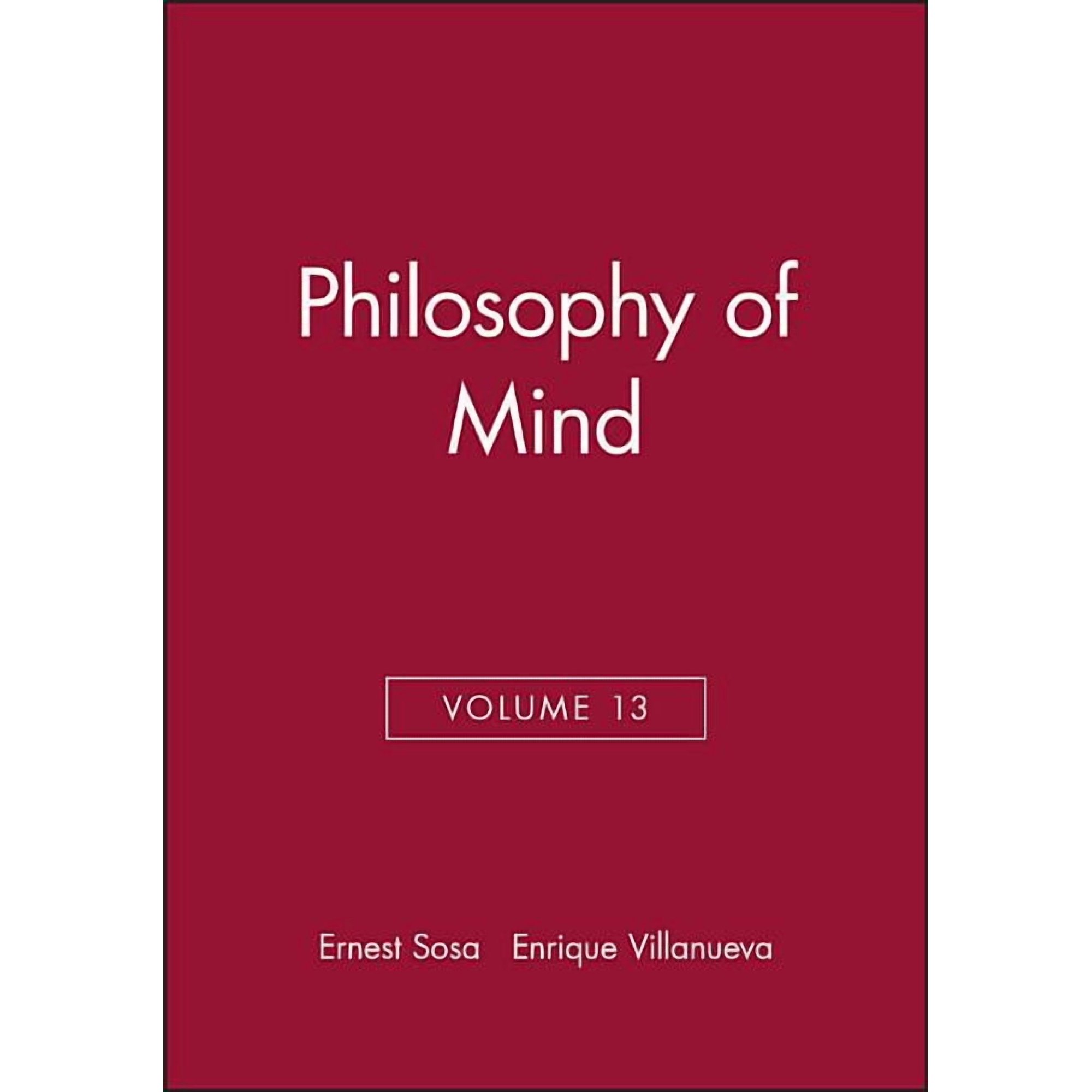 Philosophical Issues: A Supplement to No Philosophy of Mind (Paperback)