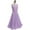 A Lavender, variant on iiniim Kids Big Girls Lace Flower Chiffon Junior Bridesmaid Long Dress Wedding Party Maxi Gown