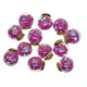 thumbnail image 1 of 12X Pendientes de Botón de Oreja de de Cristal s de Resultados de Perno Prisionero de Pendiente de Bricolaje - púrpura Gloria Pendientes de perno de cristal, 1 of 7