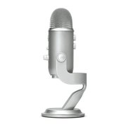 Blue Microphones Yeti USB Microphone (Silver) Bundle with Pop Filter