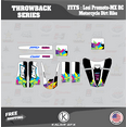 thumbnail image 3 of Kalair GFX Graphics Kit for Losi Promoto-Mx Rc Motorcycle Dirt Bike (All Years) Throwback Series, 3 of 5