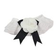 thumbnail image 2 of CBFFDC Pet Neck Circle Pet Collar Princess Style Three dimensional Flower Lace Comfortable Wear Elastic Strap Up Adorable Triangle Dogs Cats, 2 of 7