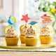 thumbnail image 5 of Paquete de 12 adornos para cupcakes de playa hawaiana de verano, decoración para tartas de fiesta de cumpleaños con tema de piscina hawaiana para Baby Shower, 5 of 5