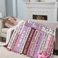 thumbnail image 2 of LHSHID 70th Birthday Gifts for Women Happy 70th Birthday Gift Ideas Decorations Happy 70th Birthday Blanket Soft Birthday Blanket for Women 60"x80", 2 of 5