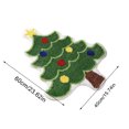 thumbnail image 3 of Cinvoph Christmas Area Rugs for Living Room Bedroom, Machine Washable Xmas Tree Bedside Rug, Plush Indoor Floor Carpet Home Decor 16"x24", 3 of 7