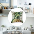 thumbnail image 5 of Pineapple Watercolo Throw Pillow Case Beautiful Colorful Art Sketch of Exotic Tropical Summer Fruit Pillow Cushion Covers Home Sofa Decorative, 5 of 7