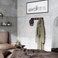 thumbnail image 2 of Rack/riel para montaje en pared con 5 ganchos, 2 of 3