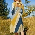 thumbnail image 5 of Abstract Geometric Color Block Art Dress Summer Dresses Woman Street Style Big Size Casual Dress, 5 of 9