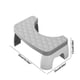 thumbnail image 3 of Soft Toilet Stool Bathroom Hair Non-slip Treading Stool Office Padded Footstool, 3 of 6