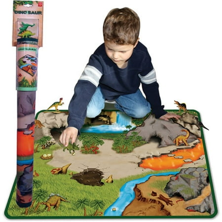 Neat-Oh! Dinosaur Prehistoric World 2-Sided Playmat
