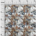 thumbnail image 2 of oneOone Polyester Spandex Rust Brown Fabric Kids Animal Sewing Fabric By The Yard Printed Diy Clothing Sewing Supplies 56 Inch Wide, 2 of 4
