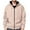 Beige, variant on Men's Hoodies Pullover Big and Tall with Zipper 3XL Casual Sports Zipper Cardigan Sweatshirt Men's Solid Color Hooded Hooded Sweatshirt