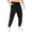 Black, variant on yocbz Men Cargo Pants Male Men's Casual Cargo Pants Solid Color Comfort Straight Leg Relaxed Pocket Pants Black,S