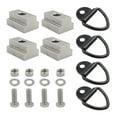 thumbnail image 3 of OUNONA 4 Sets Truck Bed Tie Downs Anchors Trailer Tie down Anchor 8.89X5.99cm, 3 of 8