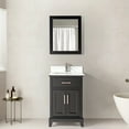 thumbnail image 1 of Vanity Art 24" Single Sink Bathroom Vanity Set with Engineered Marble Top and Free Mirror, 1 of 10