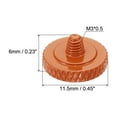 thumbnail image 2 of Camera Shutter Button, 3 Pack Soft Shutter Release Button Camera Button Knurled, Orange, 2 of 6