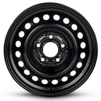 For 2010-2012 Kia Soul 15 Inch Painted Black Rim - OE Direct Replacement - Road Ready Car Wheel