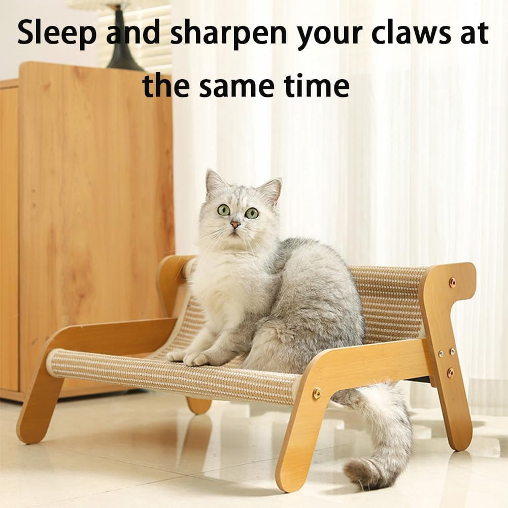 Cat Bed, Cat Lounge Chair, Cat Scratching Board Cat Bed, for Living Room Bedroom