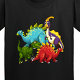 thumbnail image 4 of Inktastic Cute Dinosaurs Youth T-Shirt, 4 of 5