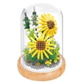 thumbnail image 2 of DIY Bouquet Immortal Flower Assembled Granular Building Block Model Toy Children‘S Girl Gift, 2 of 10