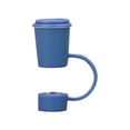 thumbnail image 1 of Harpily Promotional Straws Silicone Straw Dust Proof Plug Simple And Cute Milk Tea Shape Straw Cover Decoration Beverage Sealing Straw Cover, 1 of 3
