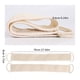 thumbnail image 3 of Flecha exfoliante con tira de toalla de baño | 27,6" Fibra Natural de Fibra-Hoja | Lavadora corporal de secado rápido con asas | Exfoliante para la espalda de la ducha | Duradero y fácil de colgar, 3 of 9