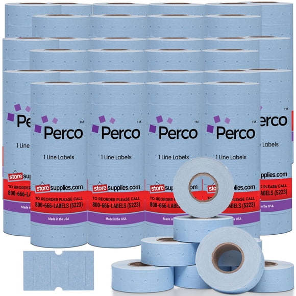 Etiqueta Perco 1 Line Blue para Perco Lite, X, Plus y Pro 1 Line