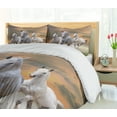 thumbnail image 5 of Ambesonne Horses Duvet Cover Set, Sky, 2-Calking, White Orange, 5 of 7