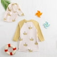 thumbnail image 7 of JFOPQVSM Childrens Swimsuit Set Boys Beach Swimsuit Cartoon Pattern with Hood, 7 of 7