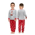 thumbnail image 4 of BSongo Christmas Family Matching Pajamas Set Santa Claus Family Sleepwear Nightwear for Mom Dad Kids Dog, 4 of 10